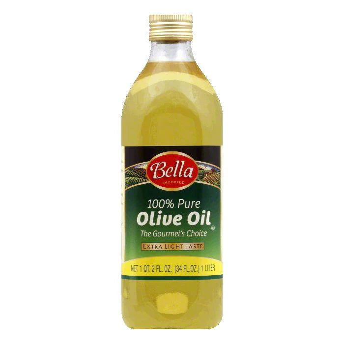 Bella - Oil Olive Pure, 34 Oz - Pack of 6