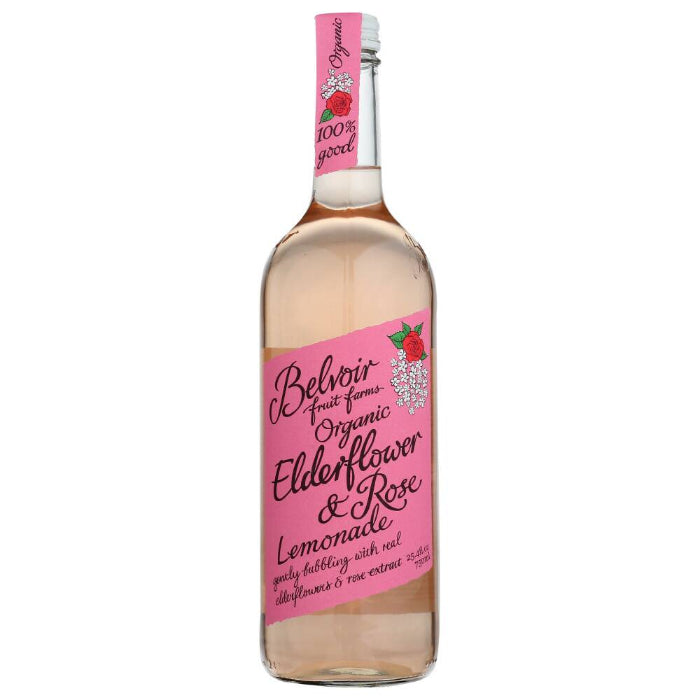 Belvoir - Elderflower Rose Lemon Organic, 25.4 fl oz - Pack of 6