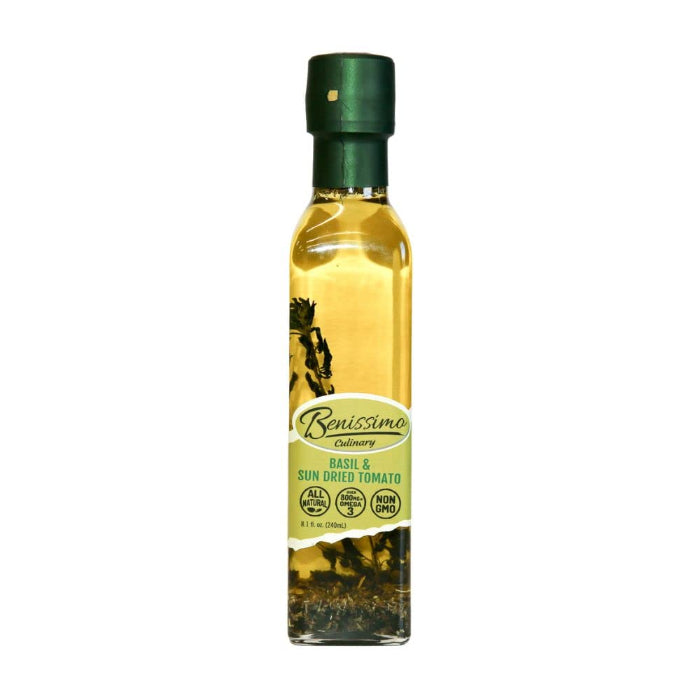 Benissimo - Basil Tomato Oil, 8.1 oz - Pack of 6