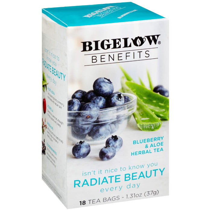 Bigelow - Tea Blueberry & Aloe, 1.31 OZ (Pack of 6)