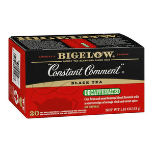 Bigelow - Tea Decaf Constant Comment, 20 Bags, 1.18 OZ - Pack Of 6