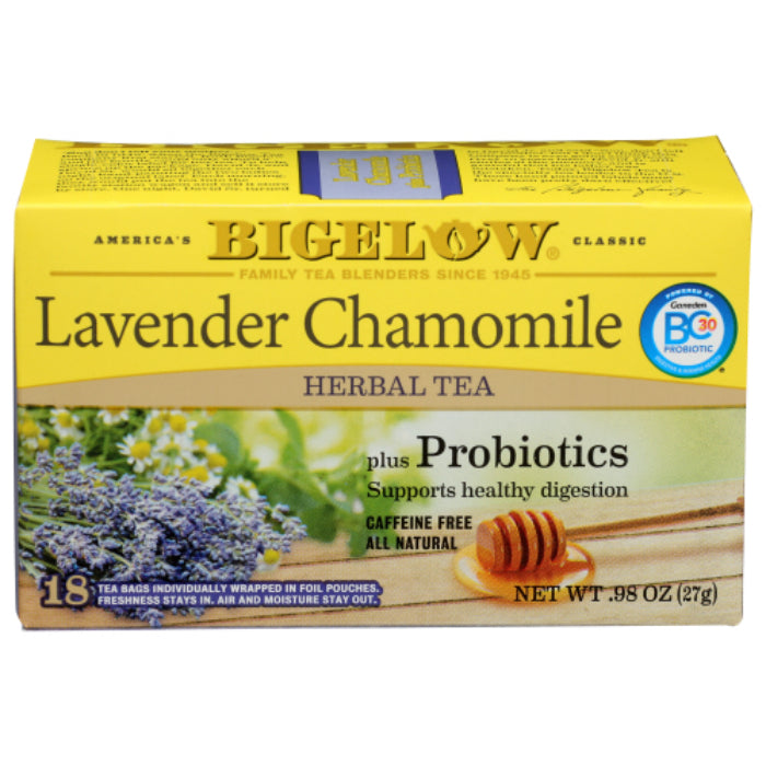 Bigelow - Tea Lavender Chamomile Probiotic, 0.98 oz - Pack of 6