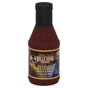 Billy Slams - Sauce BBQ Oklahoma Sweet, 20 oz (Pack of 6)