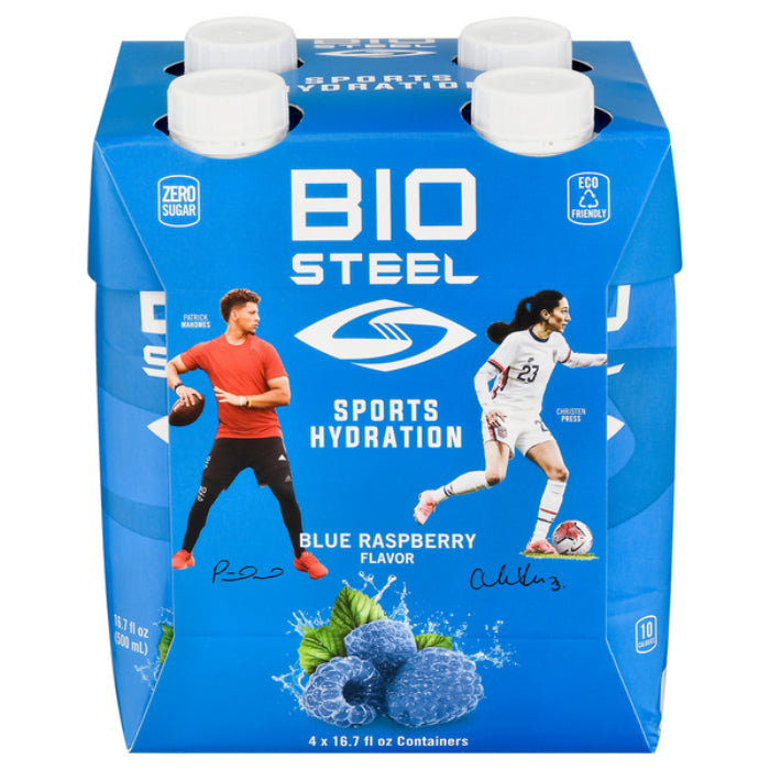 Biosteel - Ready To Drink Blue Raspberry, 66.8 Floz (Pack of 6)