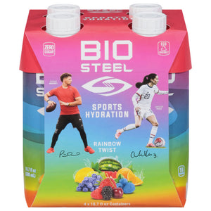 Biosteel - Ready To Drink Rainbow Twist, 66.8 Floz (Pack of 6)