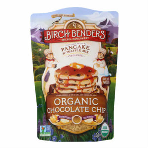 Birch Benders - Pancake Waffle Mix Chocolate Chip, 16 oz (Pack of 6)