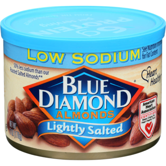 Blue Diamond - Almond Lightly Salted, 6 oz (Pack of 12)