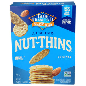 Blue Diamond - Cracker Nut Thin Almond, 4.25 oz - Pack of 12