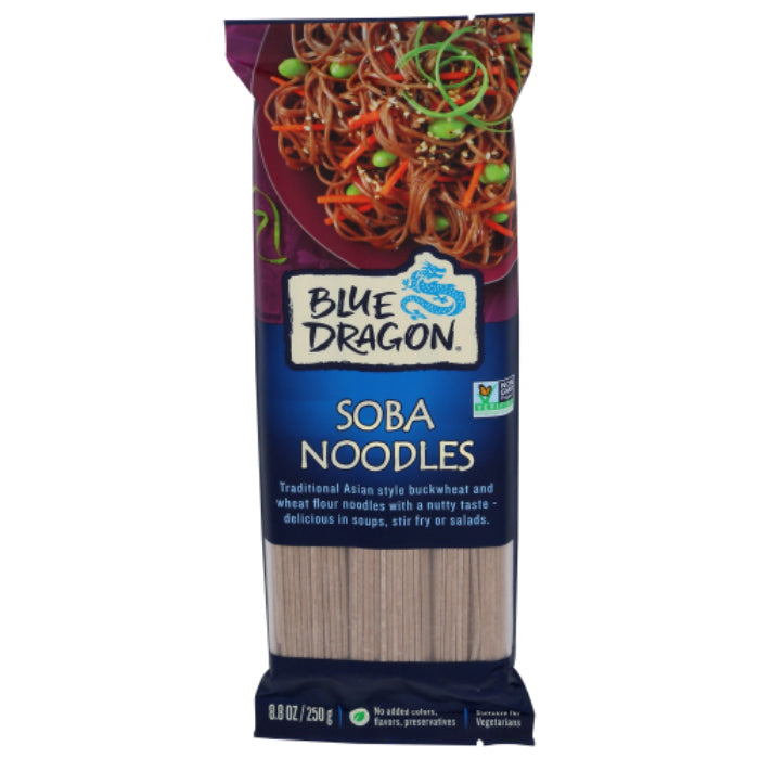 Blue Dragon - Noodle Dried Soba, 8.8 oz (Pack of 10)