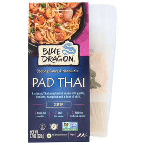 Blue Dragon - Pad Thai Kit 3 Step, 7.7 oz (Pack of 6)