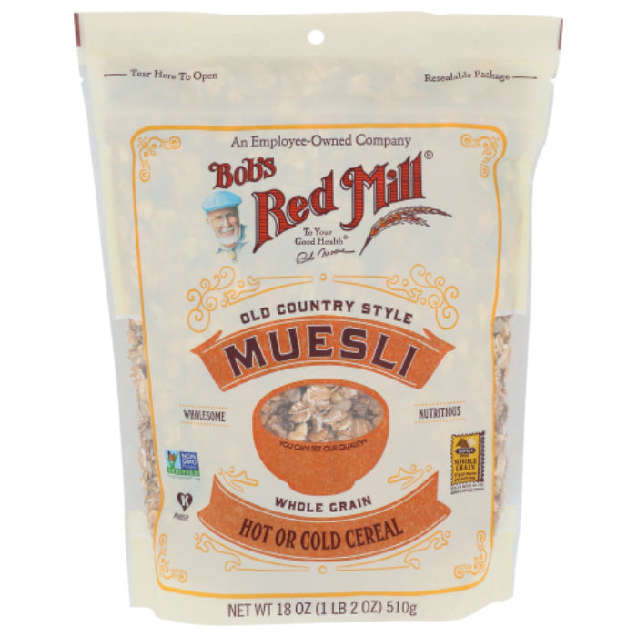 Bob's Red Mill - Muesli, 18 OZ - Pack of 4