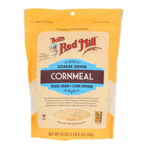 Bob's Red Mill - Cornmeal, Coarse Grind, 24 OZ - Pack of 4