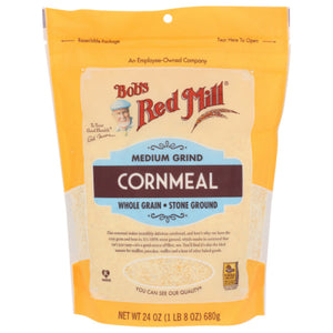 Bob's Red Mill - Cornmeal, Medium Grind, 24 OZ - Pack of 4