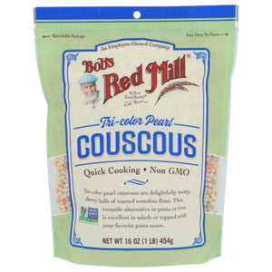 Bob's Red Mill - Couscous, Pearl Tricolor, 16 OZ - Pack of 4