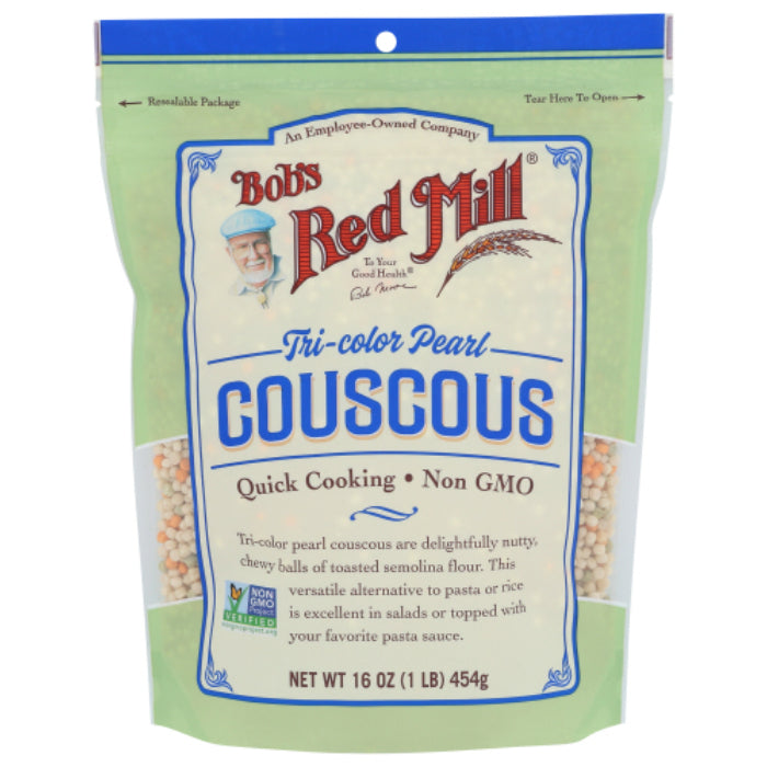 Bob's Red Mill - Couscous, Pearl Tricolor, 16 OZ - Pack of 4