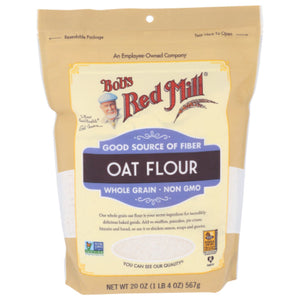 Bob's Red Mill - Flour, Oat, 20 OZ - Pack of 4