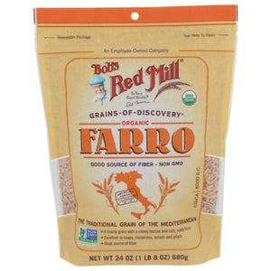 Bob's Red Mill - Grain, Farro, 24 OZ - Pack of 4