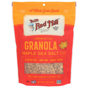 Bob's Red Mill - Granola, Homestyle, Maple Sea Salt, 11 OZ - Pack of 6