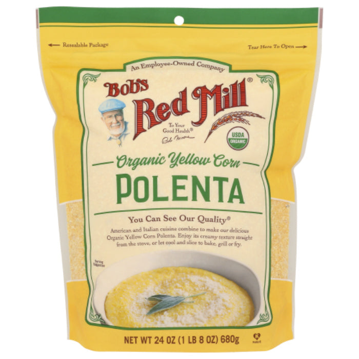 Bob's Red Mill - Grits, Corn Polenta, 24 OZ - Pack of 4