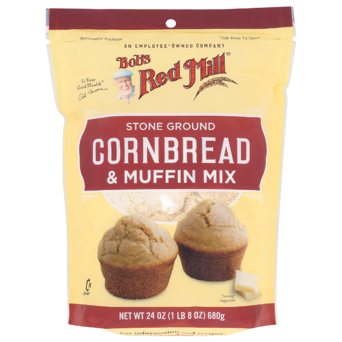 Bob's Red Mill - Mix, Cornmeal Muffin, 24 OZ - Pack of 4