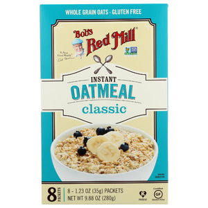 Bob's Red Mill - Oatmeal, Classic, 8 Packets, 9.87 OZ - Pack of 4