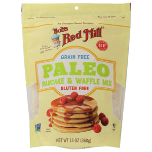 Bob's Red Mill - Pancake & Waffle Mix Paleo Gluten-Free, 13 oz - Pack of 4