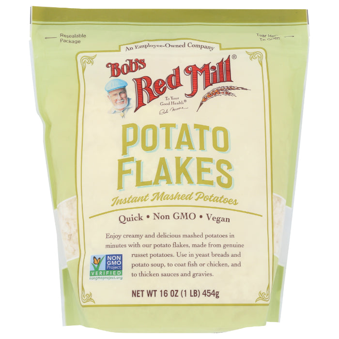 Bob's Red Mill - Potato Flakes Instant Mashed Creamy, 16 oz - Pack of 4