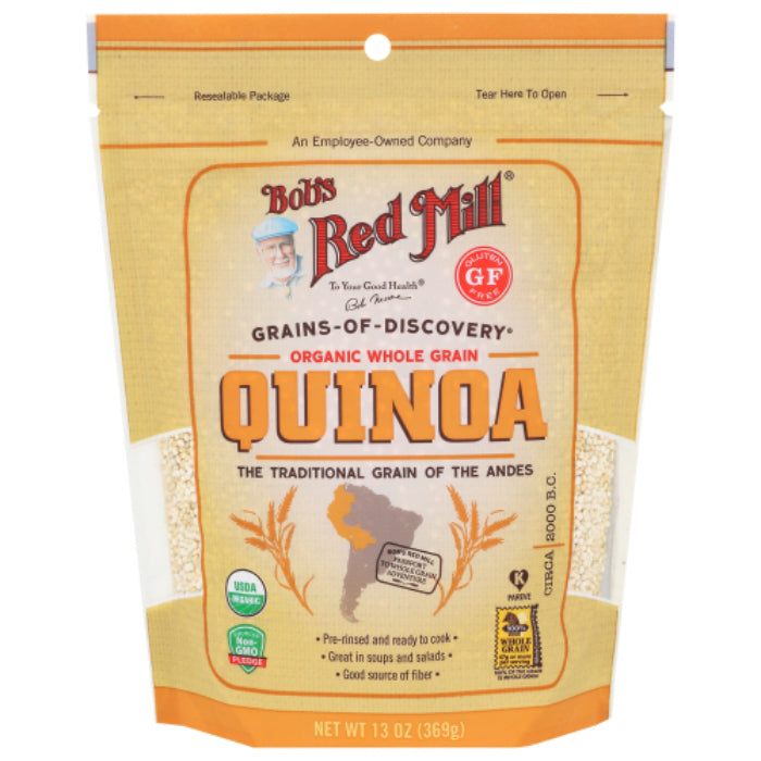 Bob's Red Mill - Quinoa White Organic, 13 oz - Pack of 5