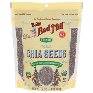 Bob's Red Mill - Seed Chia, 12 oz - Pack of 5