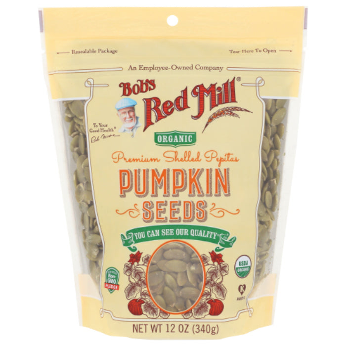 Bob's Red Mill - Seeds Pumpkin Organic, 12 oz - Pack of 4