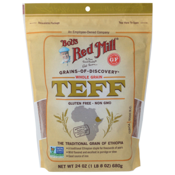 Bob's Red Mill - Teff Whole Grain, 24 oz - Pack of 4