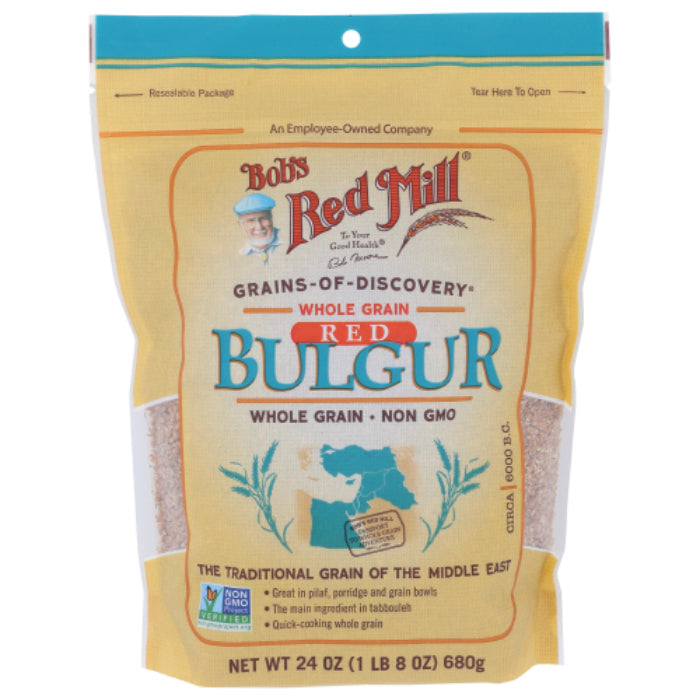 Bob's Red Mill - Wheat Bulgar Red Hard, 24 oz - Pack of 4