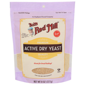 Bob's Red Mill - Yeast Active Dry, 8 oz - Pack of 5