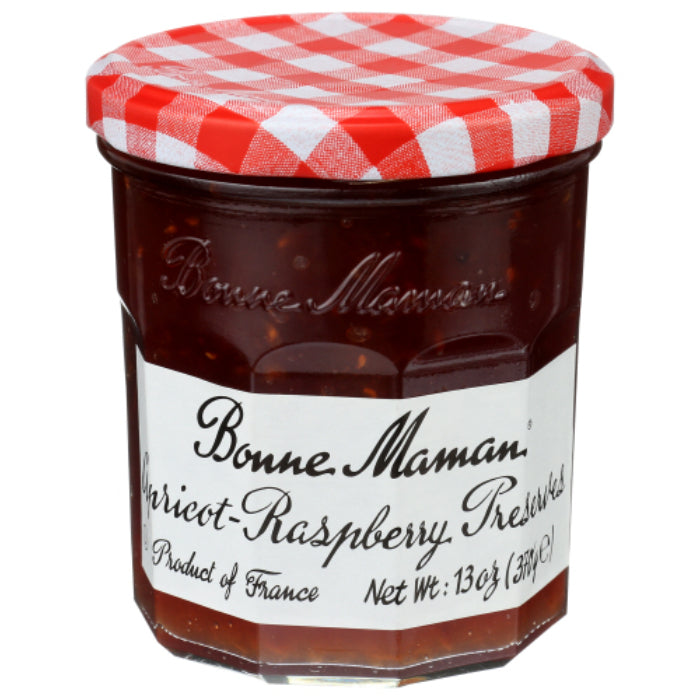 Bonne Maman - Apricot Raspberry Preserves, 13 oz (Pack of 6)