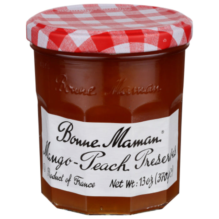 Bonne Maman - Mango Peach Preserves, 13 oz (Pack of 6)