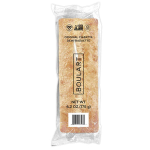 Boulart - Baguette Ciabatta Demi Individual Bag, 6.2 oz - Pack of 36