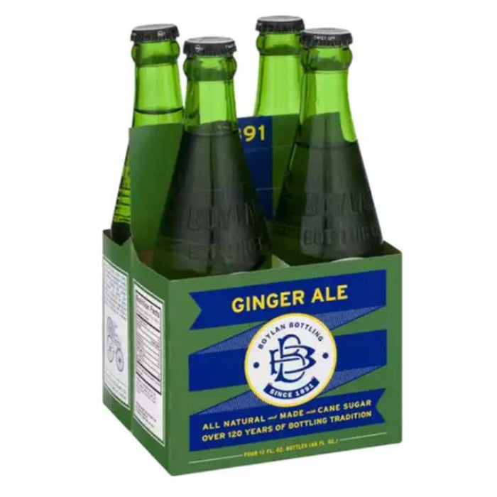 Boylan - Soda Ginger Ale, 48 fl oz (4 Pack) - Pack of 6