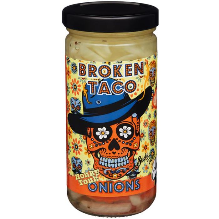 Broken Taco - Onions Habanero Honky Tonk, 8 Oz (Pack Of 6)