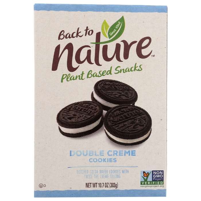 Back To Nature - Peanut Butter Cream Sandwich Cookies, 9.6 oz