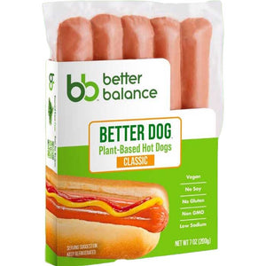 Better Balance - Plant Based Hot Dogs Classic, 7oz