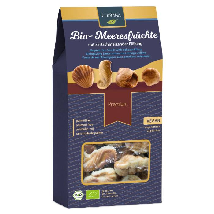 Bio-Meeresfruchte Sea Shells, 150g