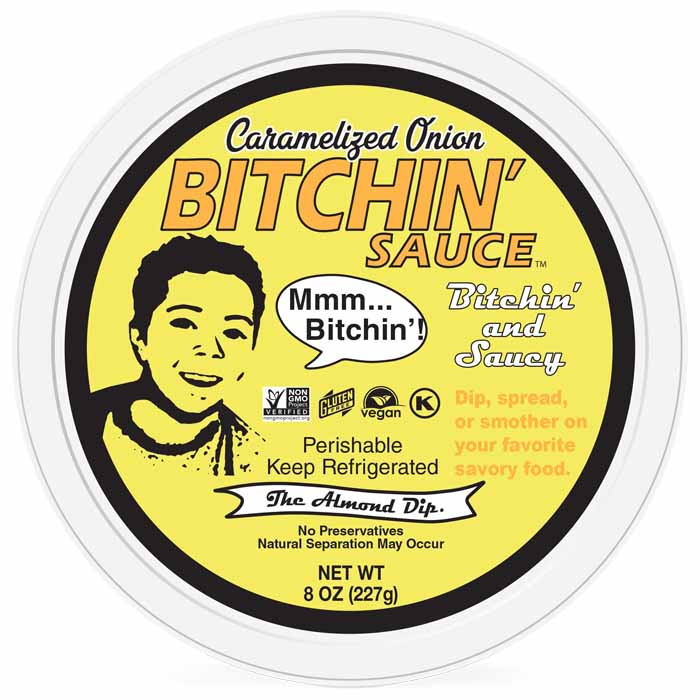 Bitchin Sauce - Sauce Onion Caramelized, 8oz  Pack of 6