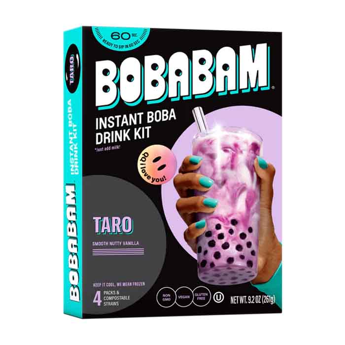 Bobabam - Boba Taro Kit 4Pk, 9.2oz  Pack of 12