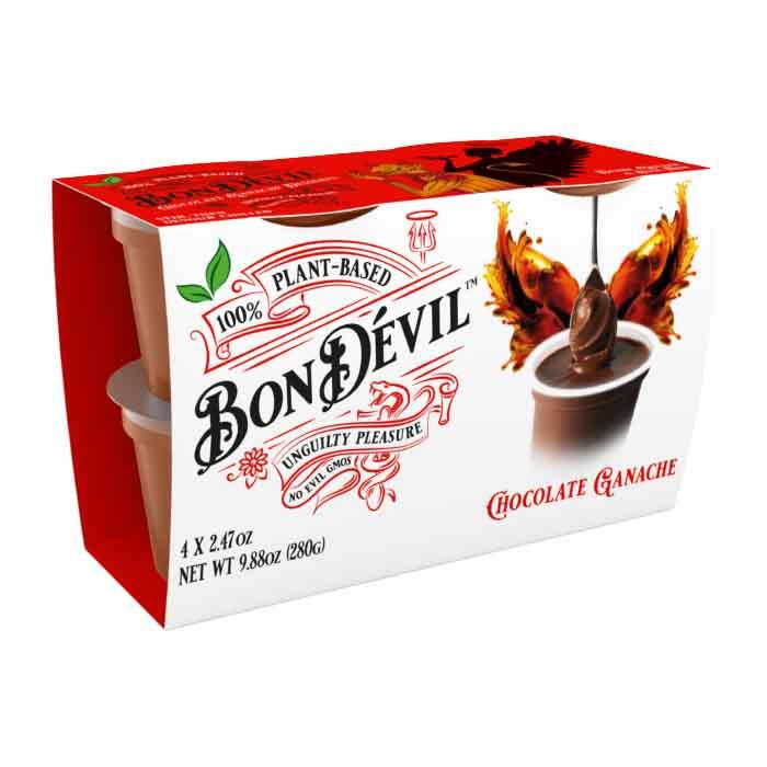 Bon Devil - Ganache 4pk Chocolate, 9.88oz