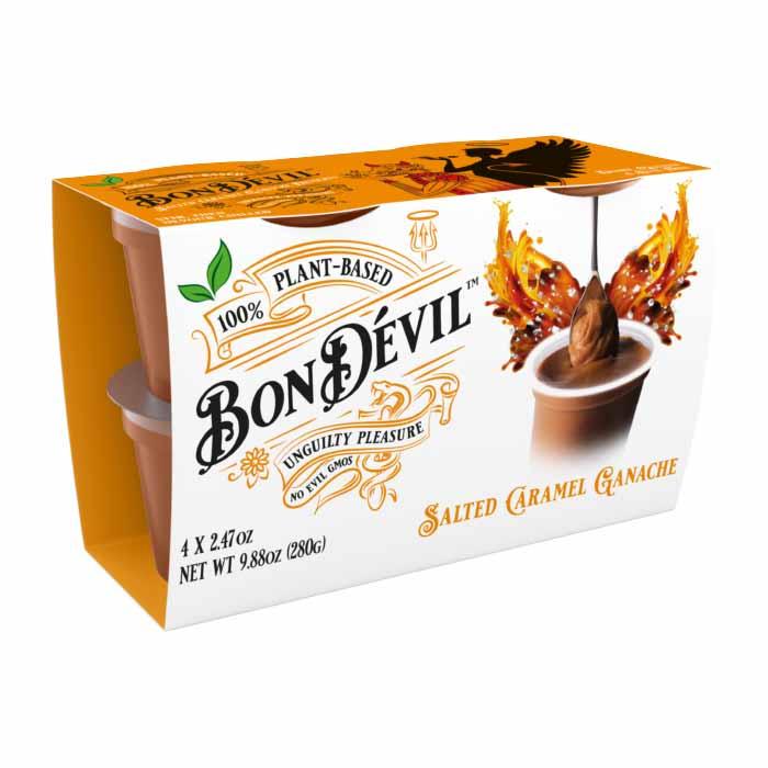 Bon Devil - Ganache 4pk Salted Caramel, 9.88oz