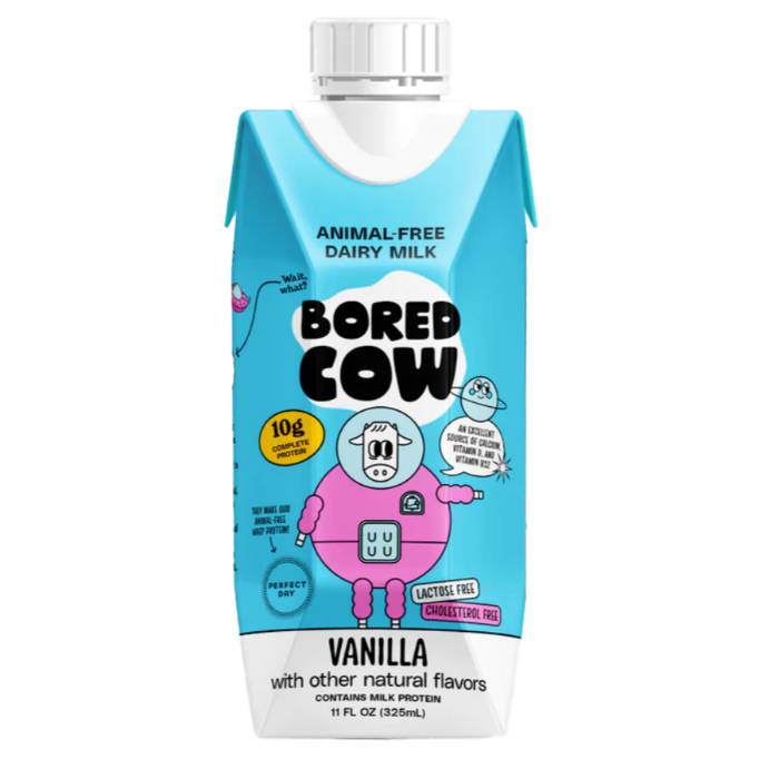 Bored Cow - Animal-Free Dairy Milk Vanilla, 11fl