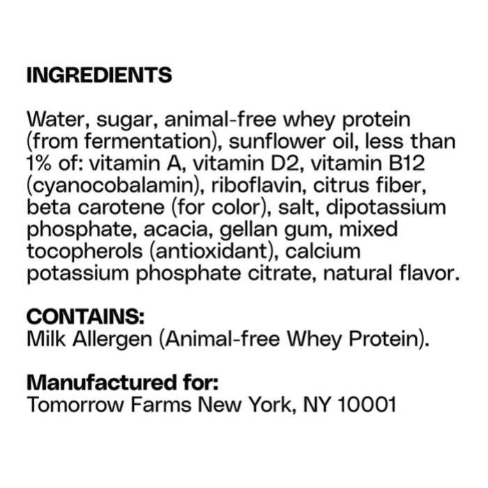 Bored Cow - Animal-Free Dairy Milk Strawberry - back