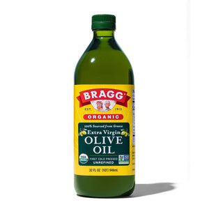 Bragg - Organic Extra Virgin Olive Oil, Cold-Pressed, 16 fl oz - Pack of 1