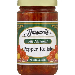 Braswell - Relish Pepper, 8 oz - Pack of 6