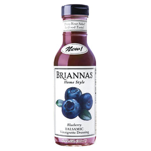 Briannas - Balsamic Vinaigrette Blueberry Dressing, 12 Oz (Pack Of 6)